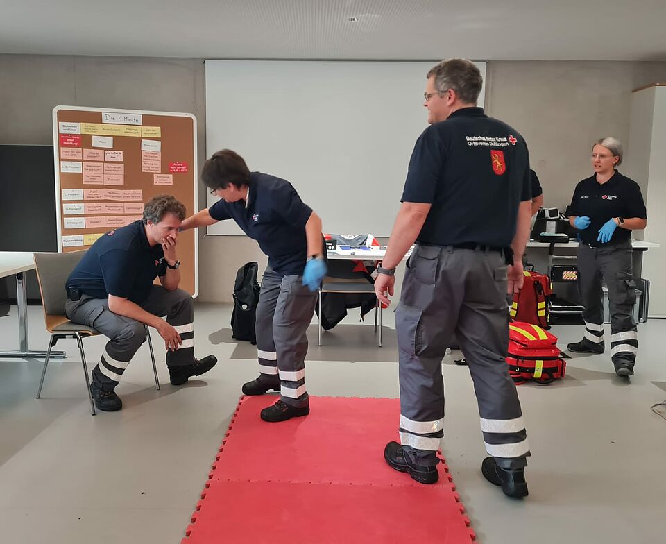 Auch kleinere Verletzungen gibt es